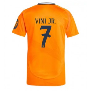 Real Madrid Vinicius Junior #7 Gostujuci Dres 2024-25 Kratak Rukavima